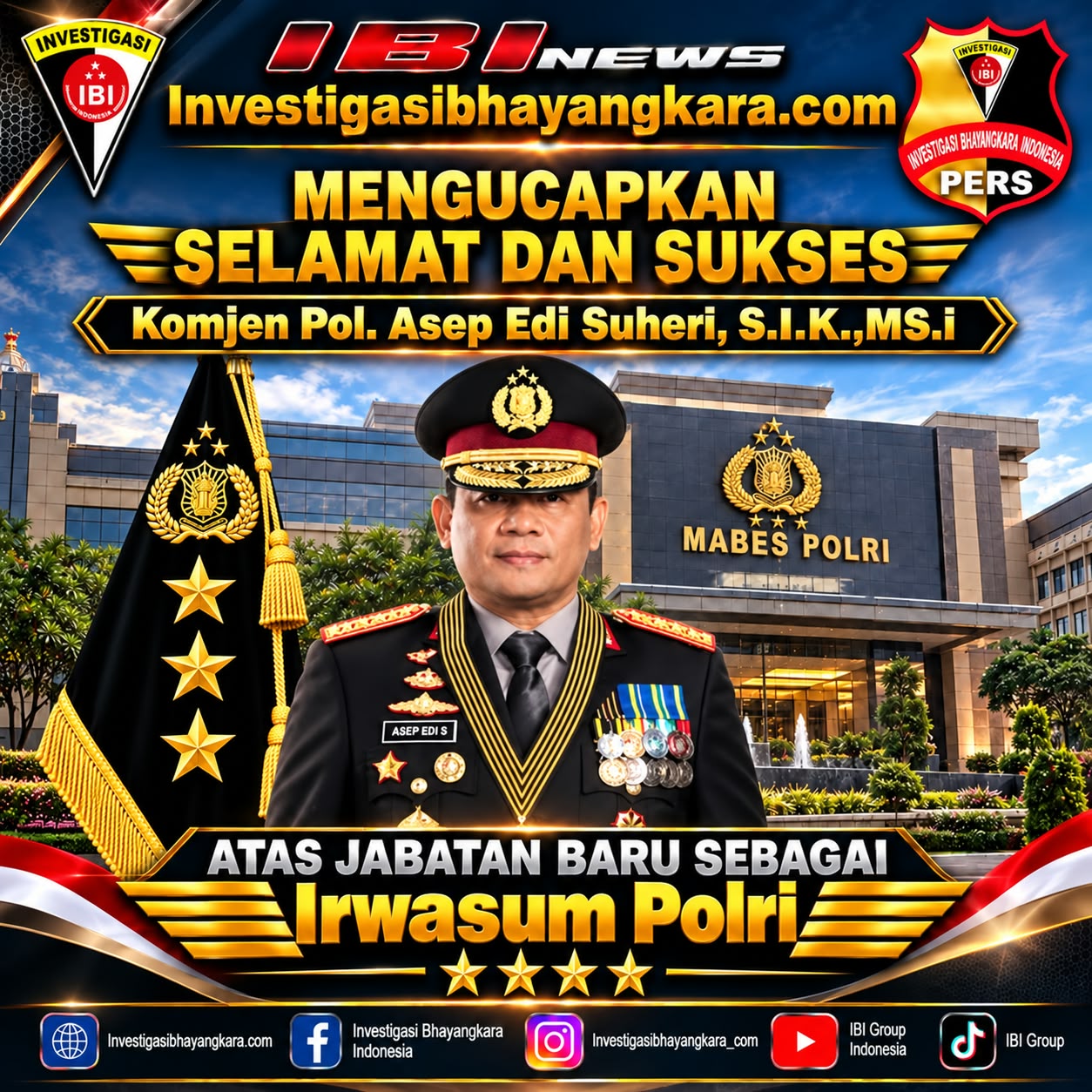 Komjen Pol. Asep Edi Suheri, S.I.K.,MS.i